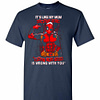 Inktee Store - Deadpool What The Fuck Is Wrong With You Men'S T-Shirt Image