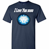 Inktee Store - I Love You 3000 Iron Man Arc Reactor For Fan Iron Man Men'S T-Shirt Image