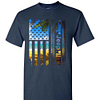 Inktee Store - Jeep American Flag Summer Beach Men'S T-Shirt Image