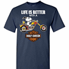 Inktee Store - Life Is Better With A Harley Snoopy Men'S T-Shirt Image