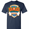 Inktee Store - Funny Dad Patrol - Dog Dad Men'S T-Shirt Image