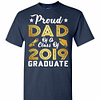 Inktee Store - Proud Dad Of A Class Of 2019 Graduate Men'S T-Shirt Image