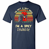Inktee Store - Rooster I'M Not A Hot Mess I'M A Spicy Disaster Men'S T-Shirt Image