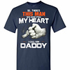 Inktee Store - Happy Fathers Day Gift So There'S This Girl Who Kinda My Men'S T-Shirt Image