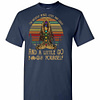 Inktee Store - Hippie Girl Yoga I'M Mostly Peace Love And Light And A Men'S T-Shirt Image