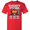 Inktee Store - Avengers Iron Man Daddy Stark Shark Doo Doo Doo Doo Doo Men'S T-Shirt Image