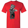 Inktee Store - Baby Groot Hugs Nurse Men'S T-Shirt Image