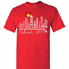 Inktee Store - Colorado Hockey Roster Denver Sky Line For 2019 Men'S T-Shirt Image