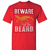Inktee Store - Bearded Lizard Mom Men'S T-Shirt Image