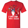 Inktee Store - I Love You 3000 Gift Dad And Daughter Iron Man Avengers Men'S T-Shirt Image