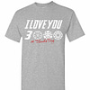 Inktee Store - Dad I Love You 3000 Iron Man Men'S T-Shirt Image
