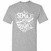 Inktee Store - It'S A Semaj Thing You Wouldn'T Understand Men'S T-Shirt Image