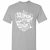 Inktee Store - It'S A Solomon Thing You Wouldn'T Understand Men'S T-Shirt Image