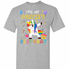 Inktee Store - Awesome It'S My Auntie'S Birthday Funny Kid Men'S T-Shirt Image