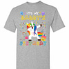 Inktee Store - Awesome It'S My Daddy'S Birthday Funny Kid Men'S T-Shirt Image