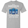 Inktee Store - Bud Light Hello Darkness My Old Friend I'Ve Come To With Men'S T-Shirt Image