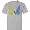 Inktee Store - Butterfly Down Syndrome Awareness Men'S T-Shirt Image