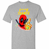 Inktee Store - Deadpool Fuck Thanos Men'S T-Shirt Image