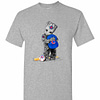 Inktee Store - Baby Groot Hug Chicago Cubs Hat Men'S T-Shirt Image