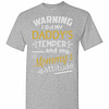 Inktee Store - Warning I Got My Daddy'S Temper And My Mommy'S Attitude Men'S T-Shirt Image