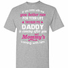 Inktee Store - You Better Run For Life Because My Daddy Is Comming You Men'S T-Shirt Image
