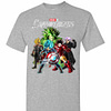 Inktee Store - Dragon Ball Saiyavengers Marvel Avengers Endgame Men'S T-Shirt Image
