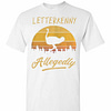 Inktee Store - Ostrich Letterkenny Allegedly Retro Men'S T-Shirt Image
