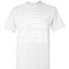 Inktee Store - Being A Cheer Mom Taught Me Patience And Every Curse Men'S T-Shirt Image