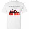 Inktee Store - Deadpool After God Made Me He Said Tada Men'S T-Shirt Image