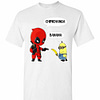 Inktee Store - Deadpool And Minion Chimichanga Banana Men'S T-Shirt Image