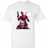 Inktee Store - Deadpool And Thanos Is Adidas Fan Men'S T-Shirt Image