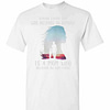 Inktee Store - Behind Every Son Who Believes In Himself Is A Mom Who In Men'S T-Shirt Image