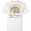 Inktee Store - Chilling With My Peeps Cute Funny Easter Men'S T-Shirt Image