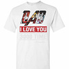 Inktee Store - Dad I Love You 3000 Time Iron Man Men'S T-Shirt Image