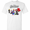 Inktee Store - Disney Avengers Winnie The Pooh Style Men'S T-Shirt Image