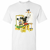 Inktee Store - Mickey Mouse Drawing Walt Disney Men'S T-Shirt Image