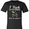 Inktee Store - I Teach Little Heroes Black Panther Premium T-Shirt Image