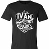 Inktee Store - It'S A Ivan Thing You Wouldn'T Understand Premium T-Shirt Image