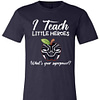 Inktee Store - I Teach Little Heroes Black Panther Premium T-Shirt Image