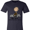 Inktee Store - Charlie Brown Be You The World Will Adjust Premium T-Shirt Image