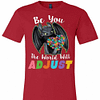 Inktee Store - Be You The World Will Adjust Premium T-Shirt Image