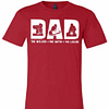 Inktee Store - Dad The Welder The Myth The Legend Premium T-Shirt Image