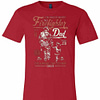 Inktee Store - Firefighter Dad Firefighter Gift Premium T-Shirt Image