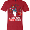 Inktee Store - I Love You 3000 Gift Dad And Daughter Iron Man Premium T-Shirt Image