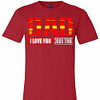 Inktee Store - I Love You 3000 Times Iron Man Premium T-Shirt Image