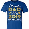 Inktee Store - Proud Dad Of A Class Of 2019 Graduate Premium T-Shirt Image