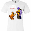 Inktee Store - Cat Goose Vs Thanos Here I Want To Fight You At Your Premium T-Shirt Image