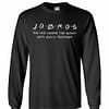 Inktee Store - Jobros The One Where The Band Gets Back Together Long Sleeve T-Shirt Image