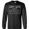 Inktee Store - Arm Me With Books Not Bullets Join The Movement Long Sleeve T-Shirt Image