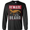 Inktee Store - Bearded Lizard Mom Long Sleeve T-Shirt Image